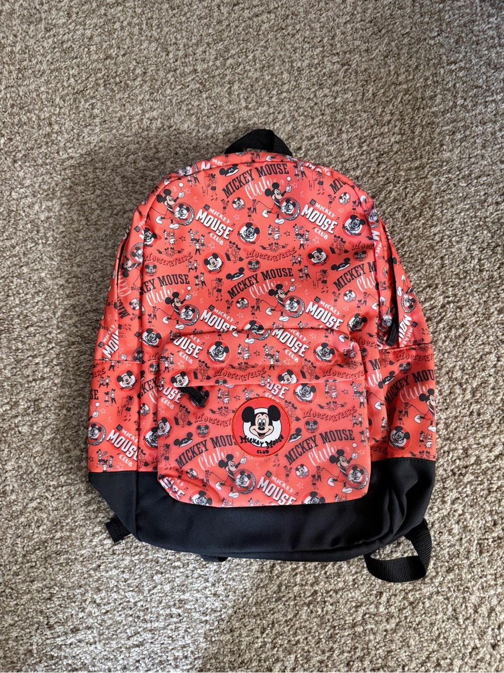 Disney Mickey Mouse Club Backpack